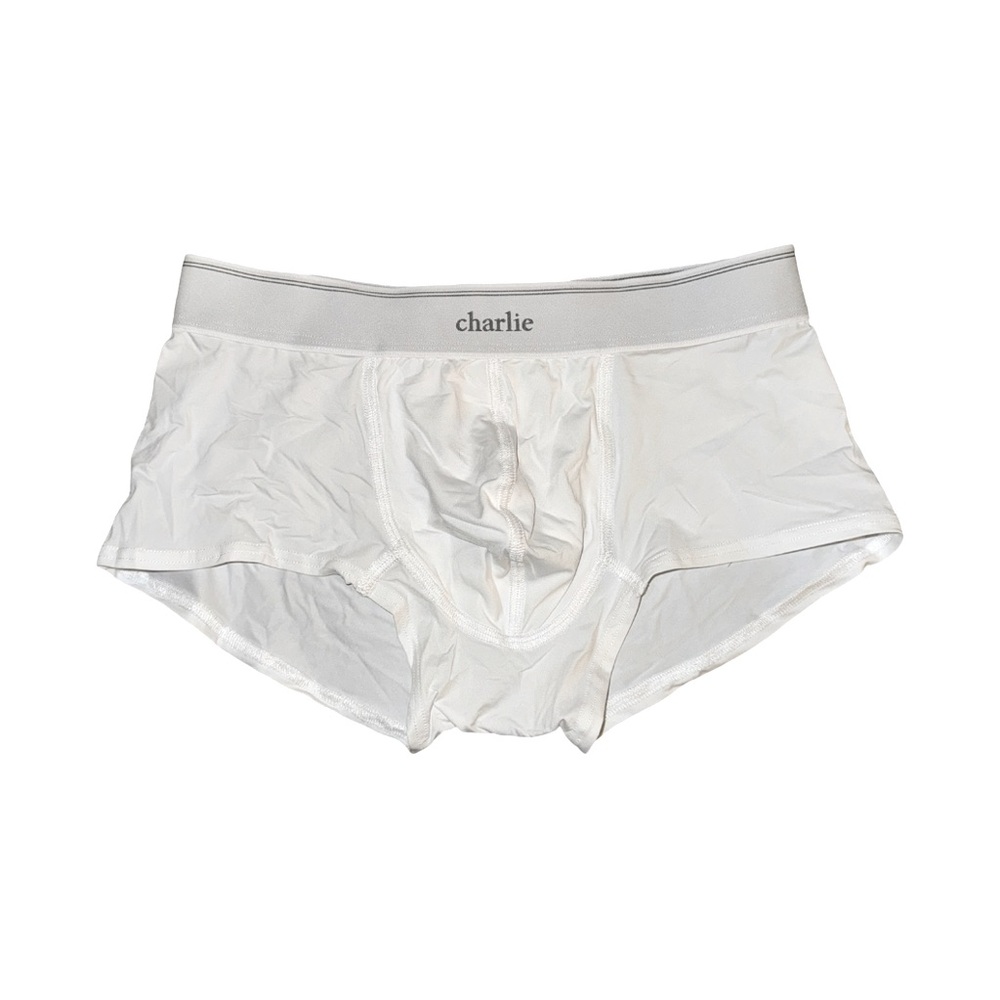 Charlie By MZ Men’s White Trunks Size Medium